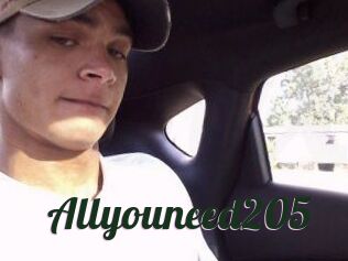 Allyouneed205