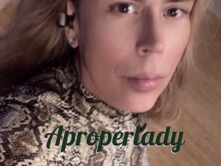 Aproperlady