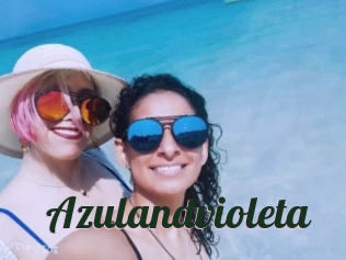 Azulandvioleta