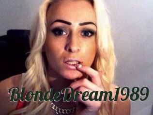 BlondeDream1989