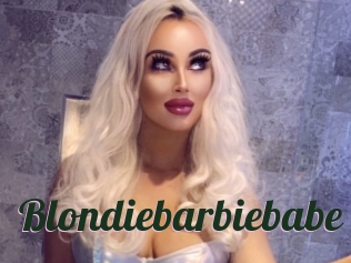 Blondiebarbiebabe