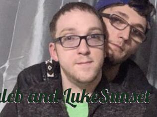 Caleb_and_LukeSunset