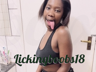 Lickingboobs18