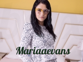 Mariaaevans