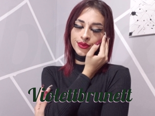 Violettbrunett